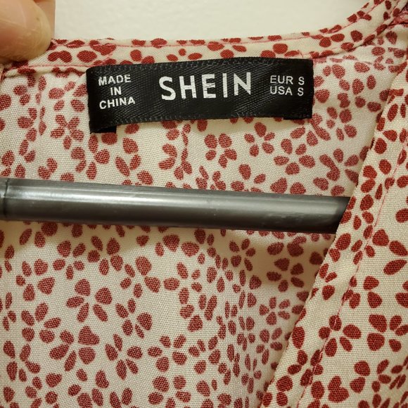 NEW - Maxi floral Puff Sleeve Dress - S - Picture 7 of 7